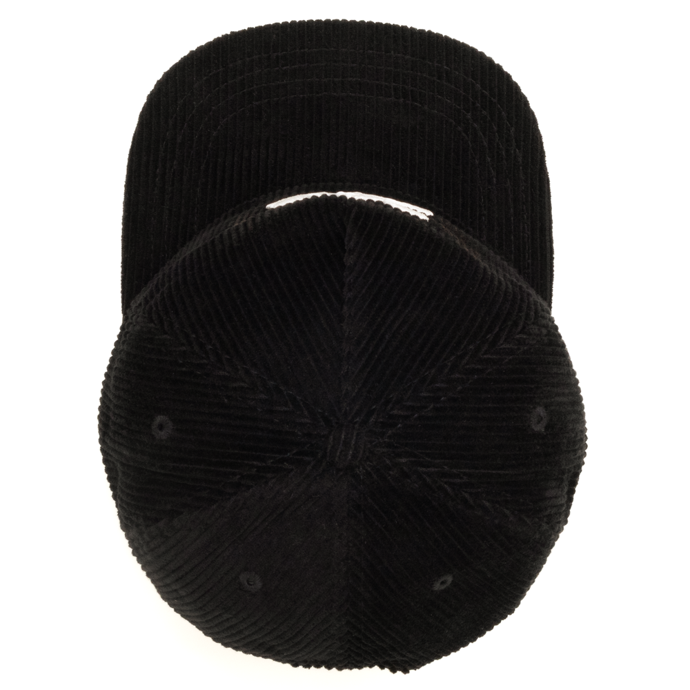 ☆CAP CORDUROY BLK☆SAINT M×××××☆22AW☆ Black 'NYC' Corduroy — SCOPD NYC